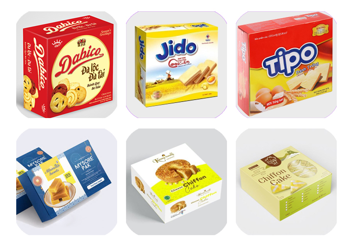 in hộp giấy đựng bánh kẹo