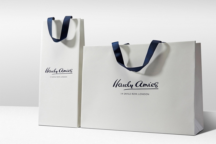 in túi giấy cán mờ